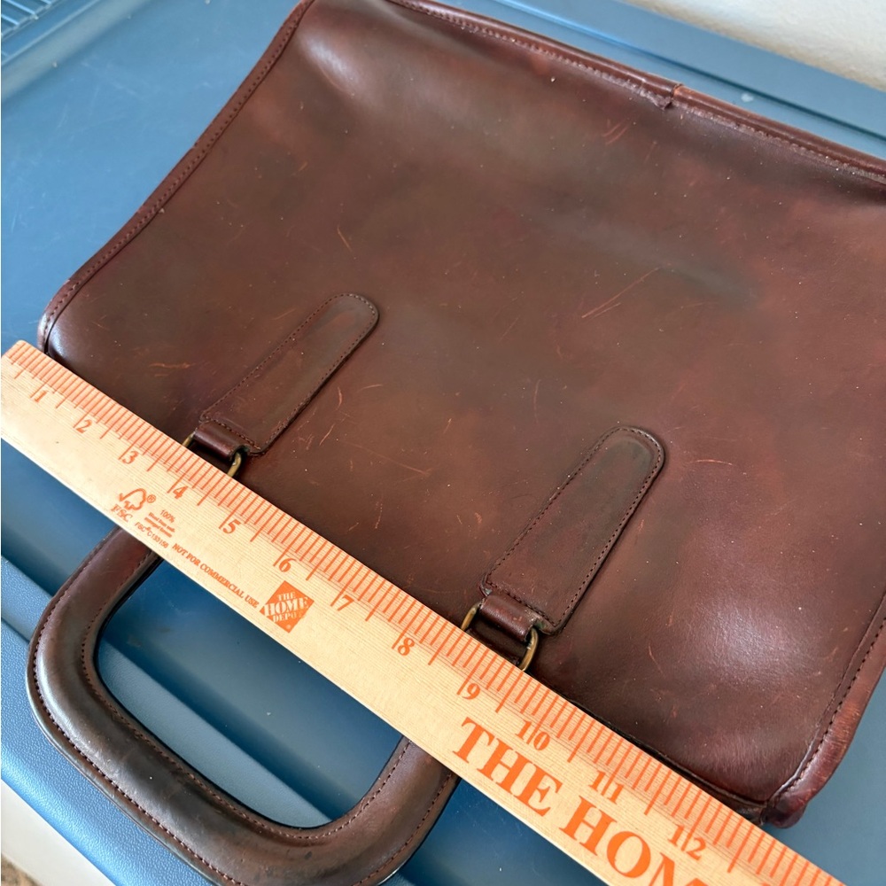 Coach Brown Leather Women's Satchel - Picture 13 of 13